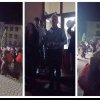 Dărmănești: Primarul Constantin Toma, felicitat de o ceată de urși pentru realegere