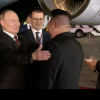 (VIDEO) Moment ciudat cu Putin şi Kim Jong Un