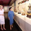 Peng Liyuan și Agata Kornhauser-Duda au vizitat Centrul Național pentru Artele Spectacolului