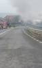 Accident violent în Bihor. Un camion și o cisternă s-au ciocnit, ambele luând foc. Au intervenit urgent pompierii – FOTO/VIDEO