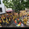Zeci de mii de români iau cu asalt străzile din Koln înainte de marele meci cu Belgia