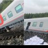 Un tren a deraiat în Rusia, pe o rută între Marea Neagră și regiunile arctice. Cel puțin 20 de oameni au fost răniți