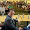 Ex-premierul României Ludovic Orban, întâlnire electorală în Chețani