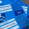 Legitimații noi de parcare gratuită pentru persoanele cu dizabilități