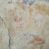 Noi picturi murale interesante descoperite în biserica medievală de la Saciova, județul Covasna