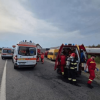 Un microbuz cu elevi a fost implicat într-un accident rutier pe DN 1, la Săliște, în județul Sibiu