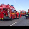 Accident rutier grav pe DN 1, în Sibiu: o femeie în stare gravă