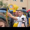 George Simion, baie de mulțime la Brașov: Ne luptăm cu un sistem care vrea să termine România 