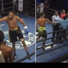 Arbitrul de ring a atacat un pugilist care îl lovise, într-o gală de box din Republica Dominicană | VIDEO