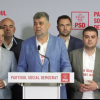 Ce scria pe tricoul purtat, vineri, de Marcel Ciolacu, la o conferință de presă. Explicația liderului PSD: „Am și pe spate” VIDEO