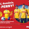 Toți suporterii înflăcărați strigă „Hai, România, la PENNY!“