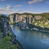 Locul unic din România cu peisaje ce-ți taie respirația. De sus poți admira Dunărea cum șerpuiește prin natură