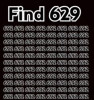 Test de inteligență pentru genii. Ai ochi de șoim dacă poți găsi numărul 629 în 8 secunde!