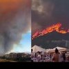 Români prinși într-un incendiu de vegetație amplu în Kusadasi – Turcia