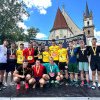 Elevi ai Colegiului Militar din Alba Iulia, prezenți la „Semimaratonul Eroilor Invictus”. Evenimentul s-a desfășurat la Bistrița