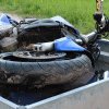 Motociclist rănit după ce a căzut pe șosea, în apropiere de Timișoara