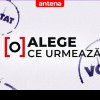 Alege ce urmează! Observator în duminica alegerilor Ediție specială prezentată de Alessandra Stoicescu cu primele rezultate Exit Poll, de la 21:45, la Antena 1