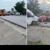 FOTO: Accident cu 5 victime în Valea Seacă! O persoană a decedat