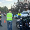 Razie a polițiștilor de la rutieră și ordine publică, în municipiul Târgoviște