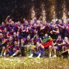 VIDEO Handbal: Barcelona a câștigat Liga Campionilor - Joan Laporta, sărbătoare pe teren