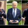 3 lideri ai lumii sub asediu: Cu ce probleme se confruntă Emmanuel Macron, Joe Biden și Rishi Sunak