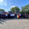 80 de pompieri din România pleacă în Franța cu 8 autospeciale pentru a ajuta la stingerea incendiilor de pădure