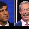 Cutremur pe scena politică din Regatul Unit: Conservatorii lui Sunak, depășiți în sondaje de partidul antimigrație condus de Farage