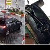 (video) Urmărire ca-n filme la Orhei: Un vânzător de droguri a încercat să dea bir cu fugiții și a „aterizat” cu mașina într-un foișor