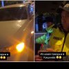 (video) „Ох**вать будете дома.” O ucraineană, indignată că polițiștii i-au scos plăcuța de pe BMW: Vor să mă învețe minte