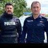 Cum au salvat doi polițiști din Sebeș viața unui bărbat din Câlnic, răsturnat cu mașina într-o râpă de pe marginea DN 1