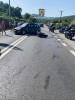 Un autoturism și o motocicletă s-au ciocnit în Vâlcea