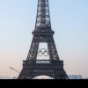 (VIDEO) Cercurile olimpice, instalate pe Turnul Eiffel pentru Jocurile Olimpice 2024