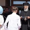 Înaltpreasfințitul Părinte Arhiepiscop Irineu, prezent la Seminarul Teologic Ortodox „Sfântul Simion Ștefan” cu prilejul festivității de absolvire a claselor a VIII-a și a XII-a