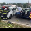 Persoană rănită, după ce două autoturisme au intrat în coliziune în zona Stației CFR din Alba Iulia