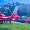 Doi răniți, în urma unui accident de mașină în Munții Rodnei. Una dintre victime, transportată cu elicopterul SMURD la Cluj-Napoca.