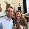 Dominic Fritz o asigură pe Elena Lasconi de tot sprijinul său. Primarul Timişoarei nu face parte din ehipa noului preşedinte al USR la alegerile pentru Biroul Naţional