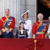 Prinţesa de Wales a salutat mulţimile cu cazia paradei militare „Trooping the Colour”, în onoarea regelui Charles
