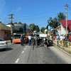 PLAN ROȘU de Intervenție: Accident în localitatea Podu Iloaiei: Două autoturisme și un autocar cu 55 de persoane au fost implicate