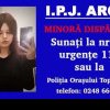 Minoră din Leordeni dată dispărută. Este căutată de familie și poliție