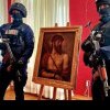 Tabloul Ecce Homo de Tițian păzit de jandarmi înarmați la Iași și-a încheiat periplul