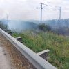 Circulație oprită pe Autostrada Soarelui din cauza unui nou incendiu de vegetație