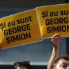 FOTO Susținătorii AUR protestează în fața Parchetului General/ George Simion, anchetat pentru instigare la semnături false pentru Silvestru Șoșoacă