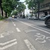 Pista de biciclete de pe un tronson al bulevardului Tomis, desființată/ Primăria Constanța resistematizează traficul