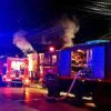 Incendiu în Borșa. O autoutilitară a luat foc