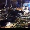 Vântul face prăpăd: Acoperișul spitalului orășenesc din Târgu Lăpuș smuls de vânt. 7 pacienți au fost relocați, panică în unitatea medicală