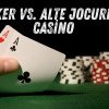 De ce este pokerul atât de diferit față de alte jocuri de cazinou (P)