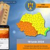Avertizare meteorologică COD PORTOCALIU de CANICULĂ, valabilă pentru 19 iunie 2024, în întreg județul Dâmbovița