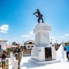 Comuna Poiana a fost martora unei ceremonii impresionante de resfințire a monumentului eroilor