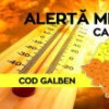 Cod galben de caniculă prelungit – sfaturi pentru perioada de disconfort termic