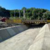 Noul pod care se construiește în zona Mirăuți, pe traseul rutei alternative Suceava – ...